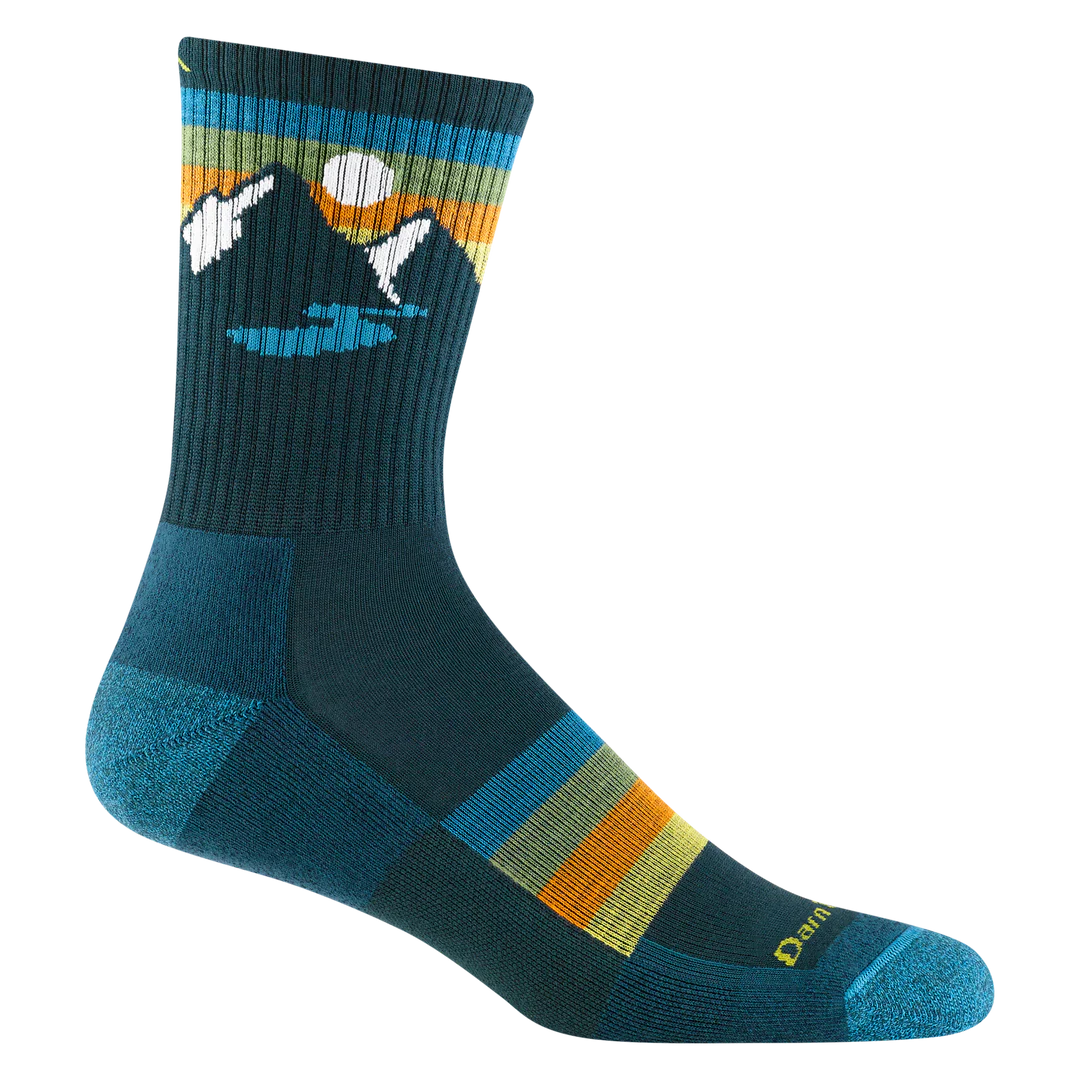 Men&#39;s Sunset Ridge Micro Crew Cushion Lightweight Hiking Socks