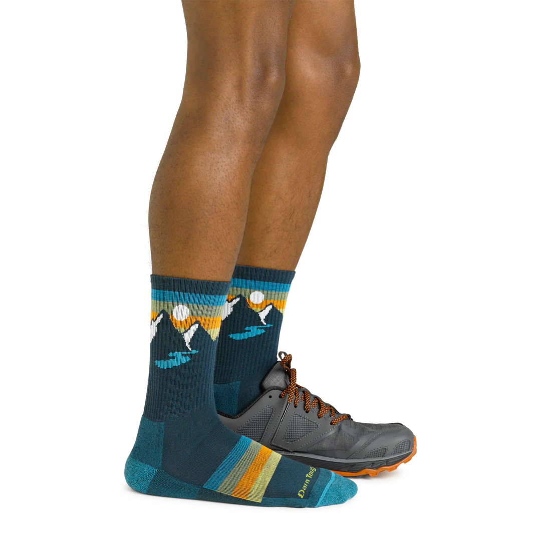 Men&#39;s Sunset Ridge Micro Crew Cushion Lightweight Hiking Socks