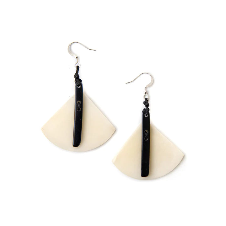 Tagua Ariel Earrings