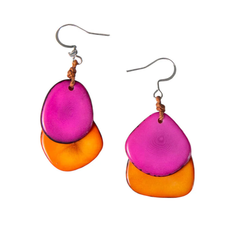 Tagua Fiesta Earrings