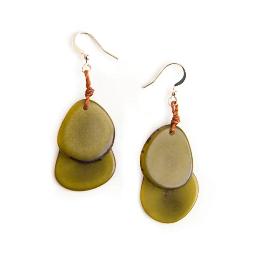 Tagua Fiesta Earrings