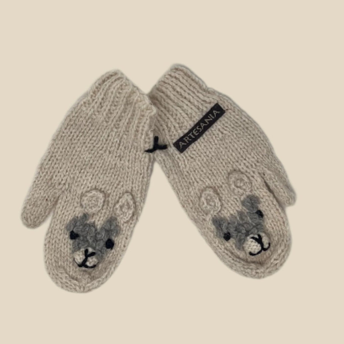 Artesania Children's Animal Mittens