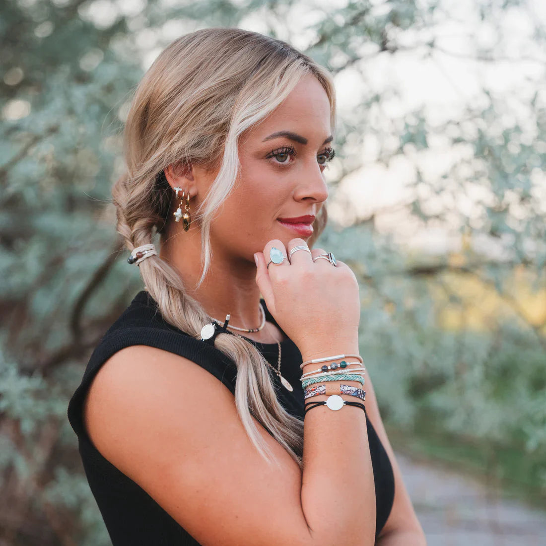 Flourish: Hair + Wrist Band