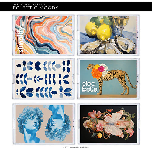 Eclectic Moody Interchangeable Inserts