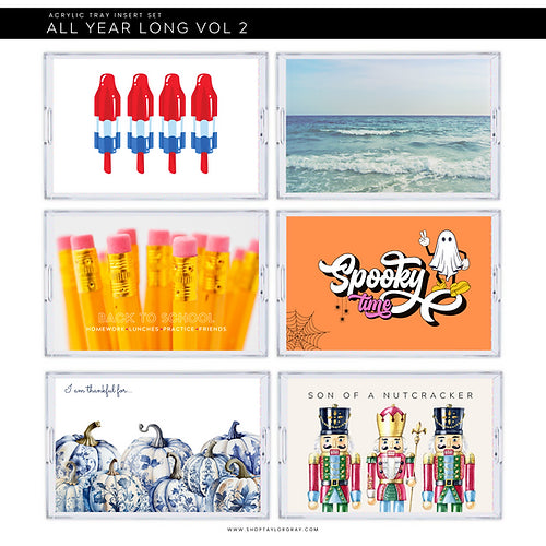 All Year Long Vol. 2 Interchangeable Inserts