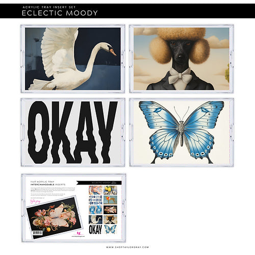 Eclectic Moody Interchangeable Inserts
