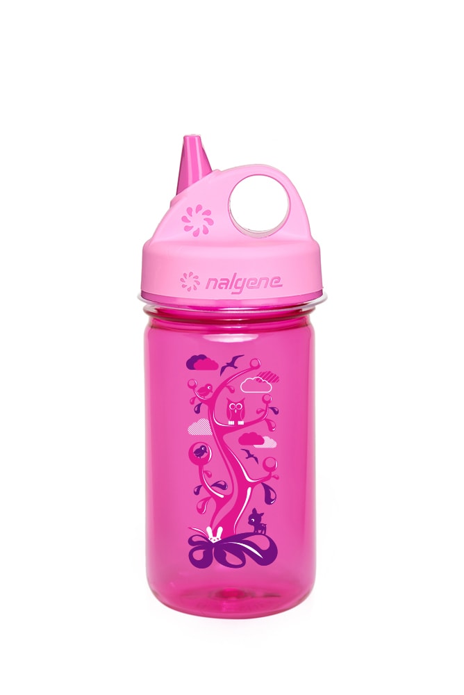 12oz Grip-n-Gulp Sustain Water Bottle w/ Cover