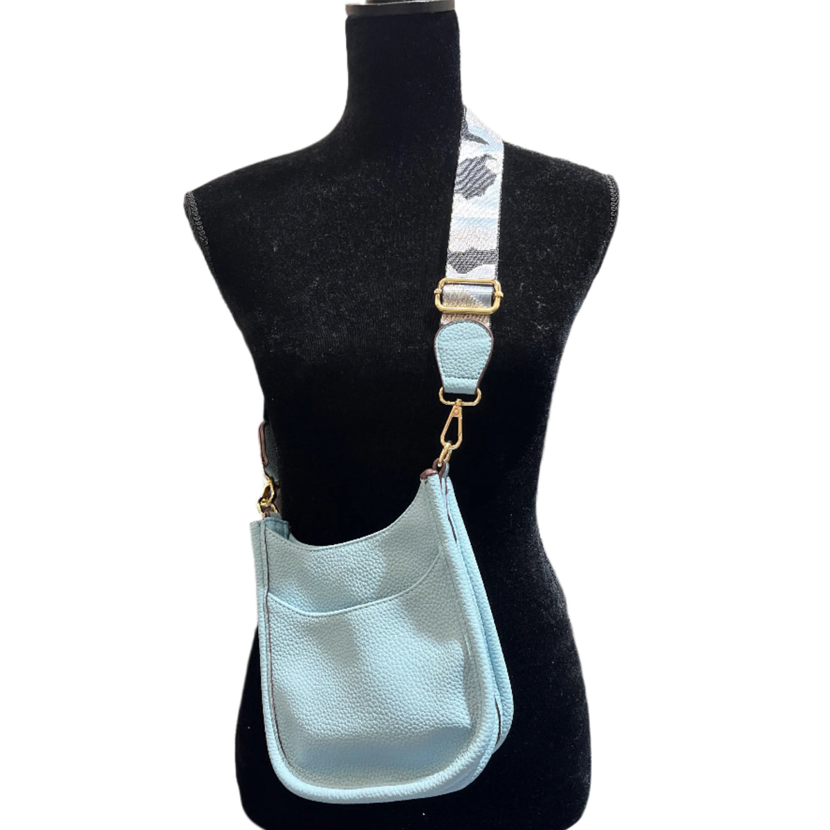 Crossbody Handbag w/Belt Strap