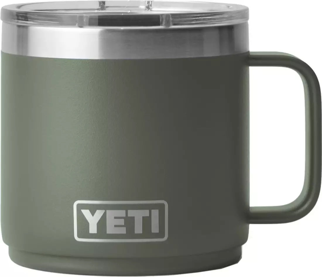 YETI Rambler 14 oz Stackable Mug, Vacuum Insulated, Stainless Steel with  MagSlider Lid, Cosmic Lilac