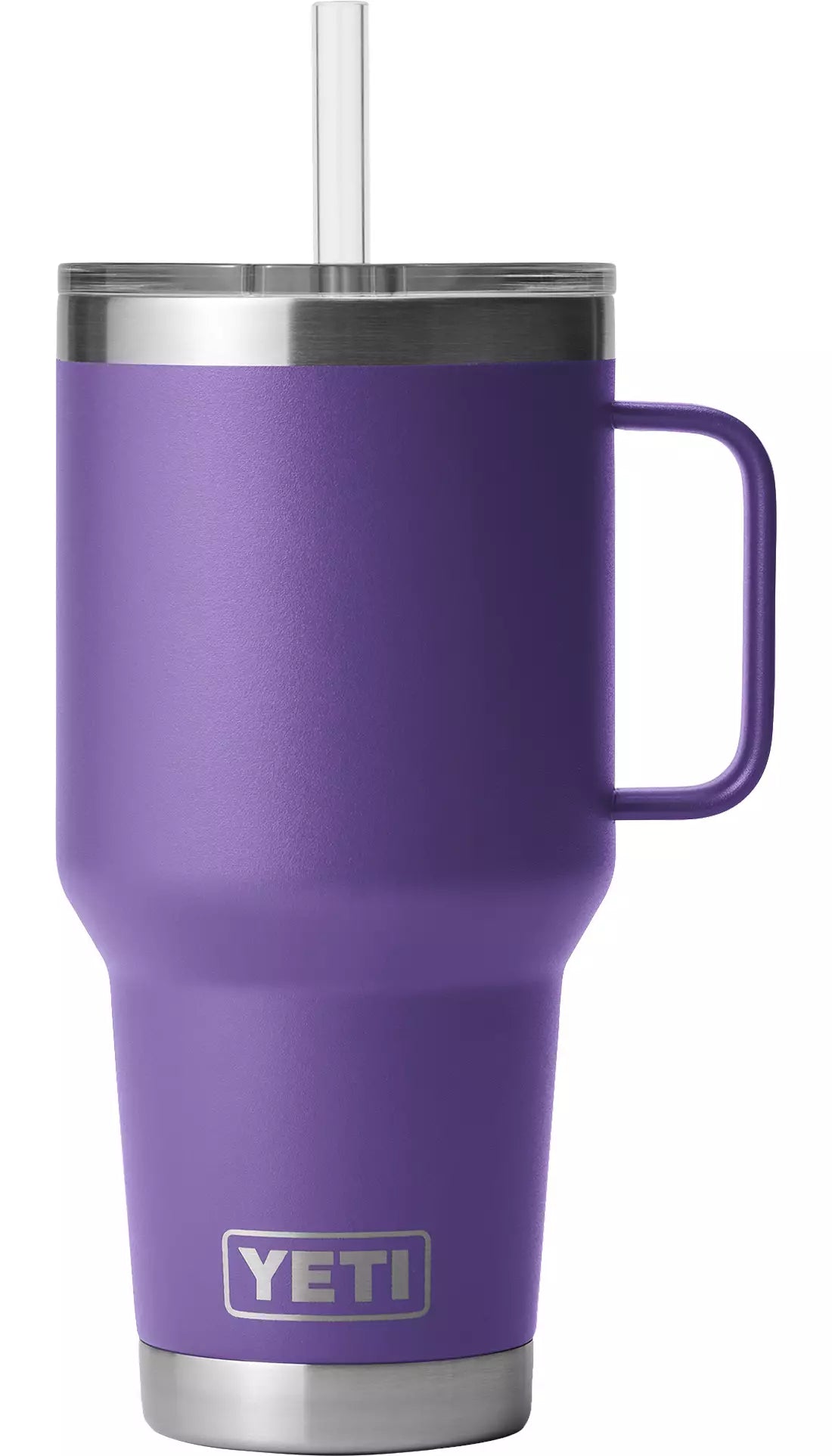 YETI Rambler 35 Oz Mug with Straw Lid in Power Pink