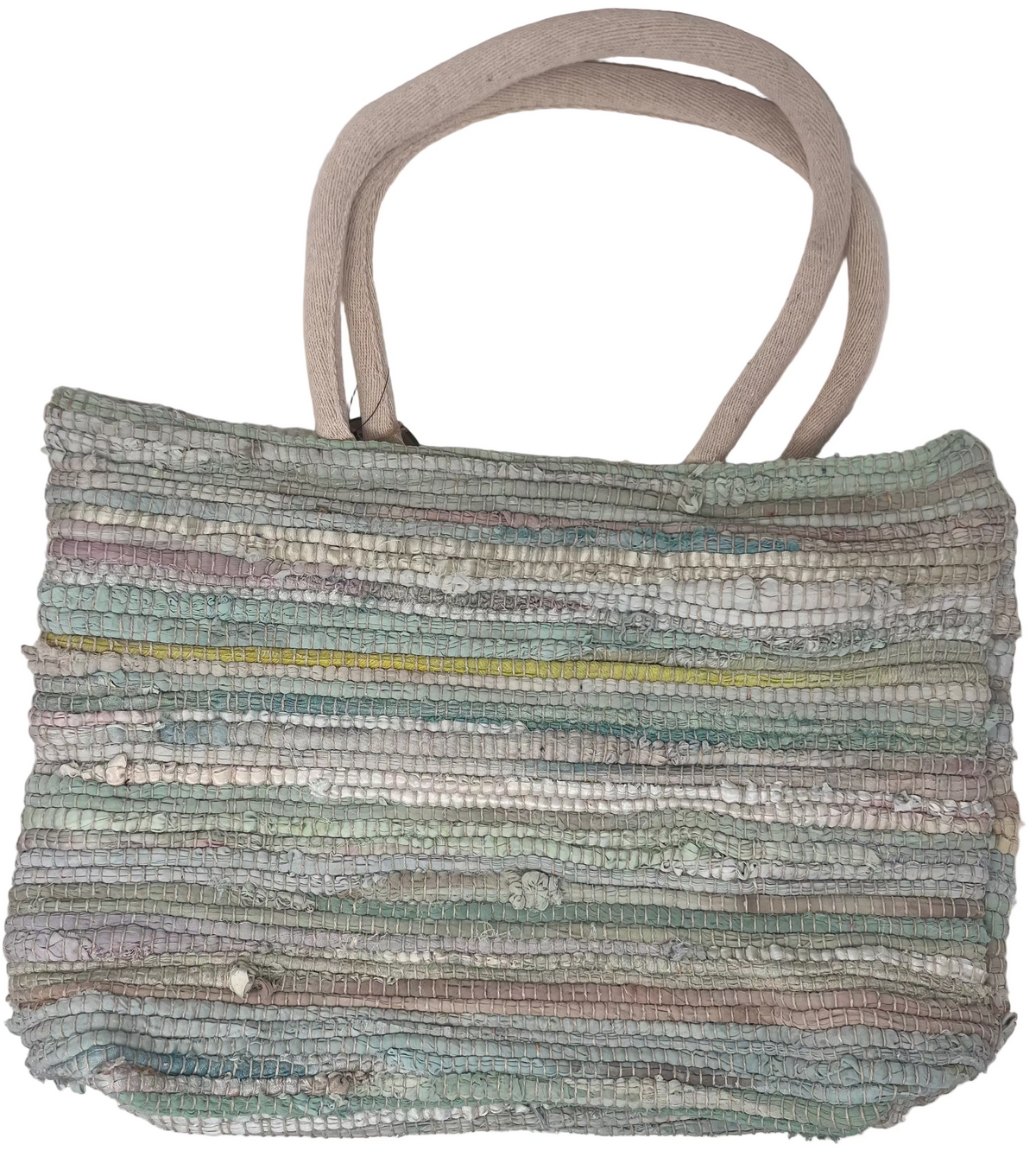 Chindi Rainbow Tote Bag
