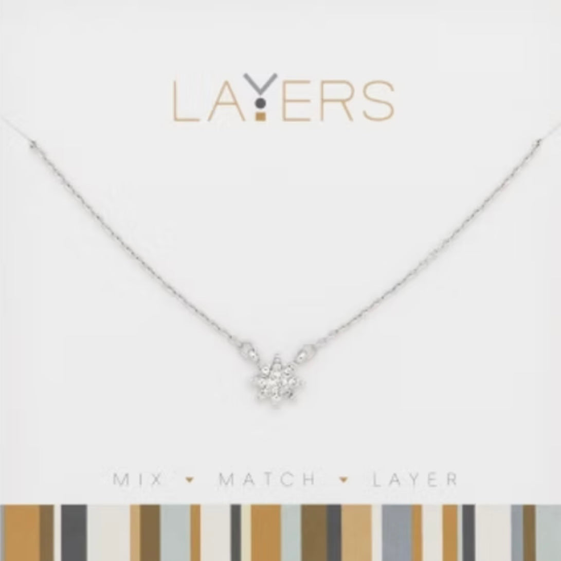 Silver Layers Necklace