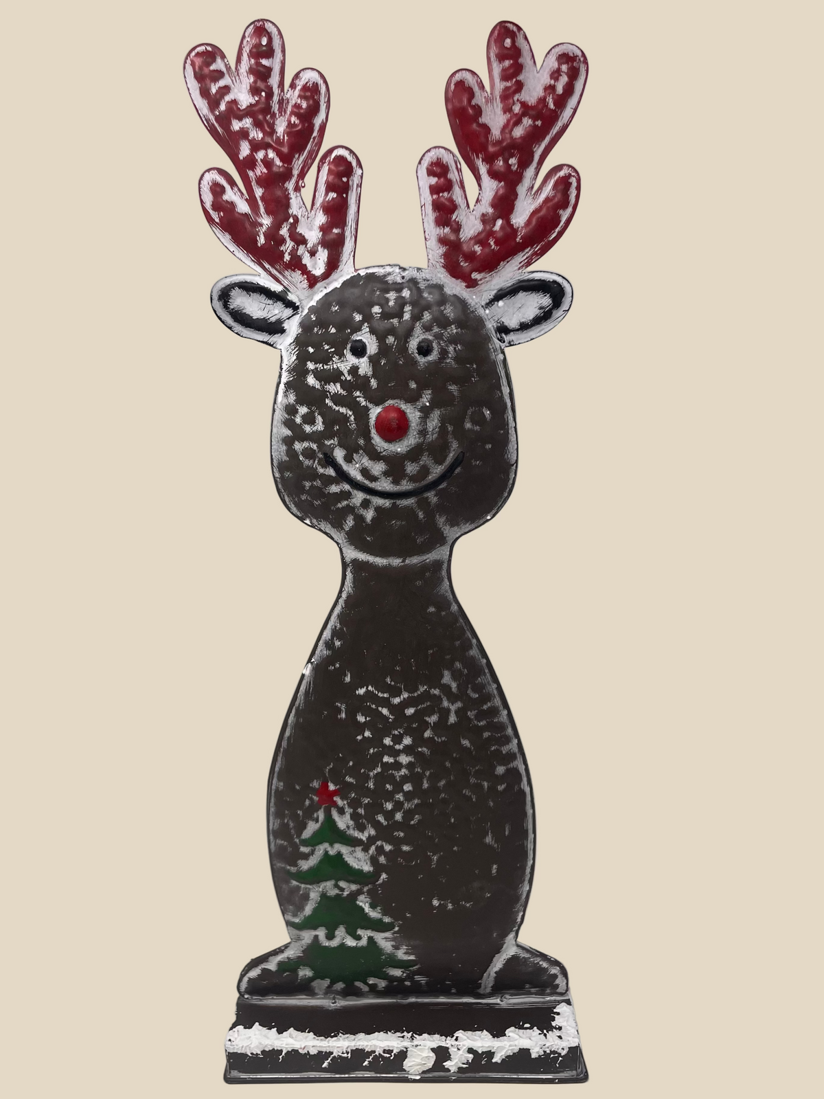 Metal Moose Standing