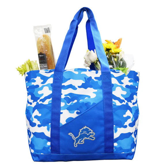 Lions Super-Duty Camo Tote