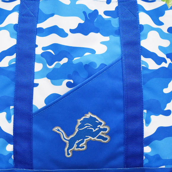 Lions Super-Duty Camo Tote