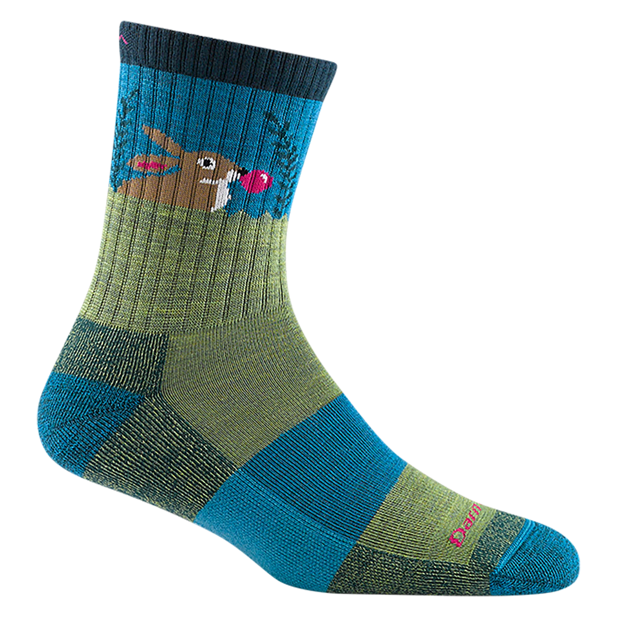 Kids Jr. Hike/Trek Bubble Bunny Micro Crew Cushioned Lightweight Hiking Socks