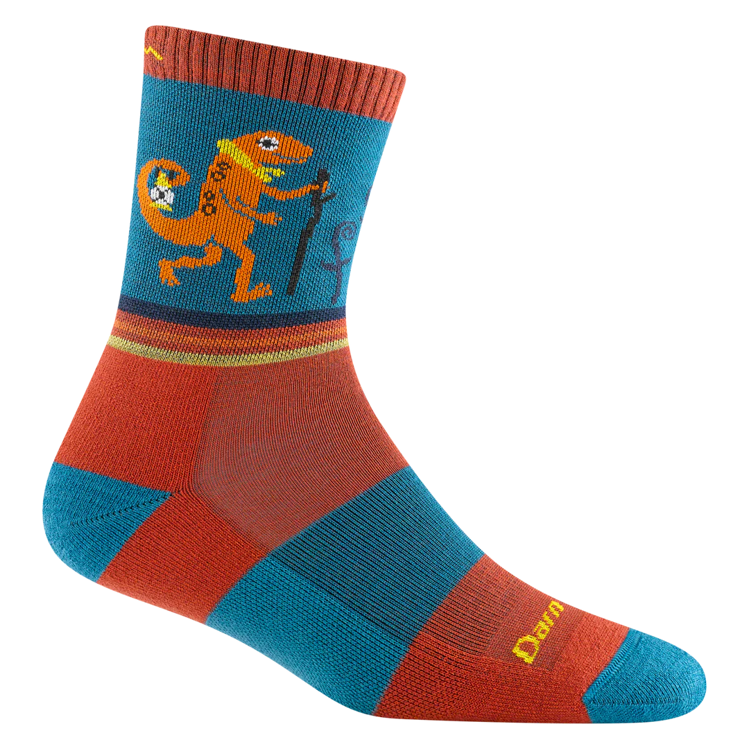 Kids Jr. Hike/Trek Sal Micro Crew Cushioned Lightweight Hiking Socks