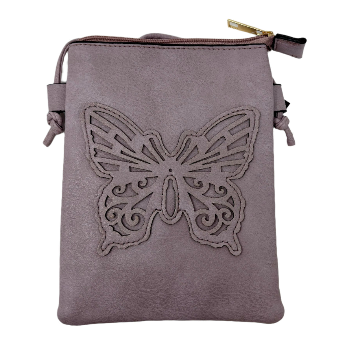 Laser Cut Crossbody Cellphone Purse