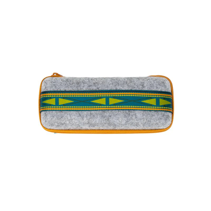 Upcycled Felt Eyeglass Case