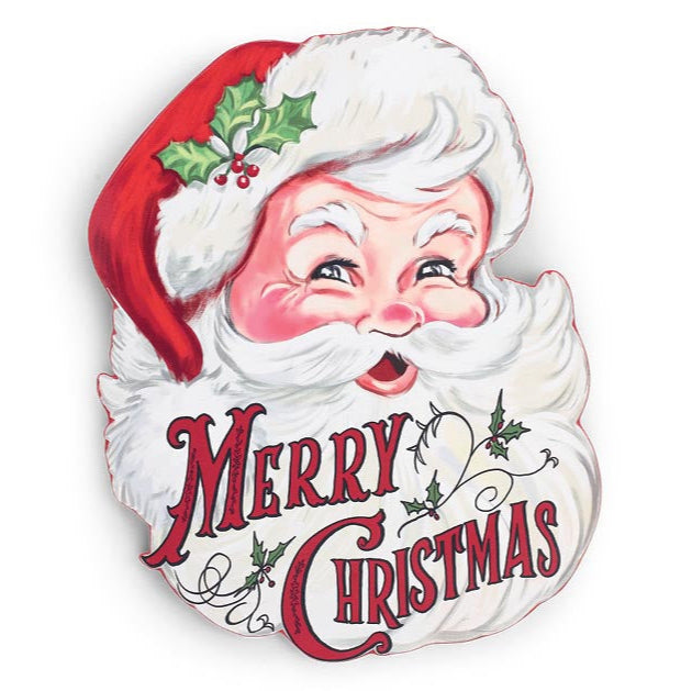 Santa Head Wall Hanging