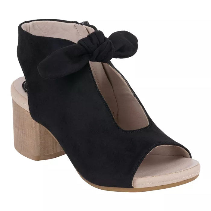 Kimora Suede Block Heel Sandals