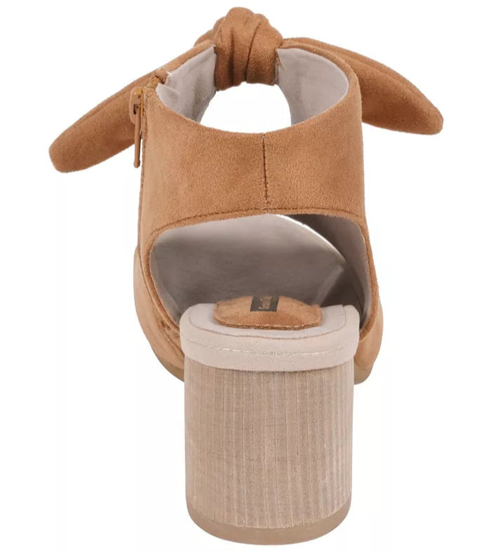 Kimora Suede Block Heel Sandals
