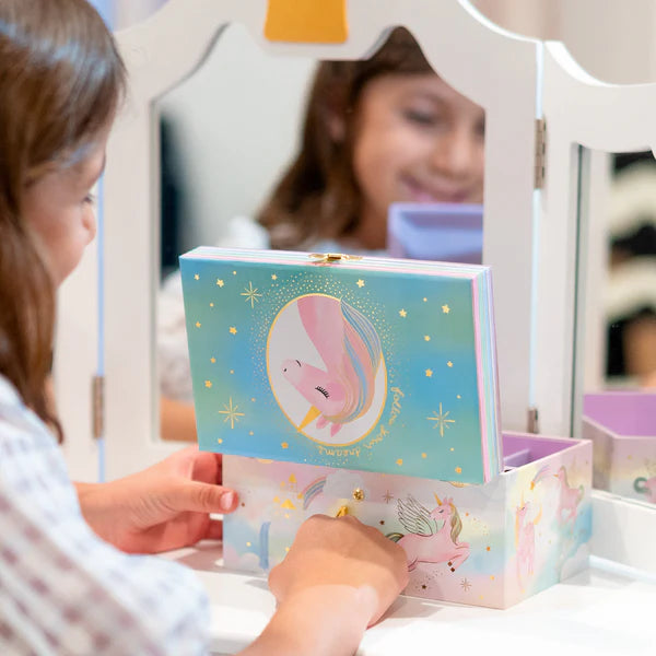 Unicorn Musical Jewelry Box w/ 1 Drawer