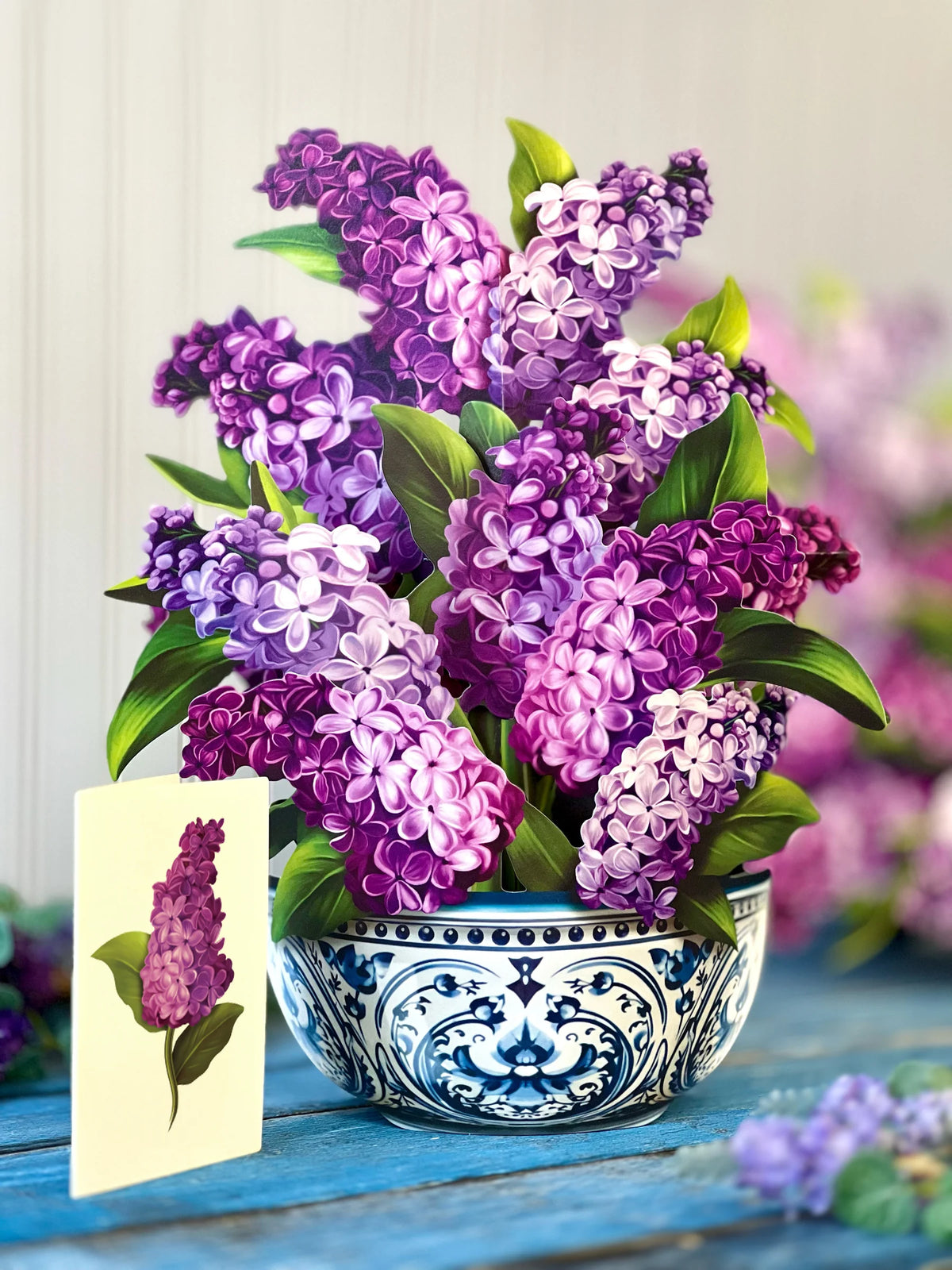 Pop-Up Greeting Card FreshCut Flowers