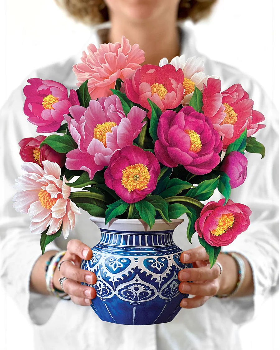 Pop-Up Greeting Card FreshCut Flowers