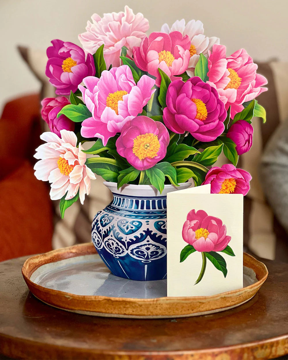 Pop-Up Greeting Card FreshCut Flowers