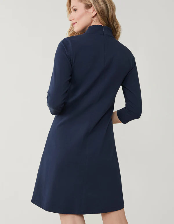 Naomi Dress Slate Blue