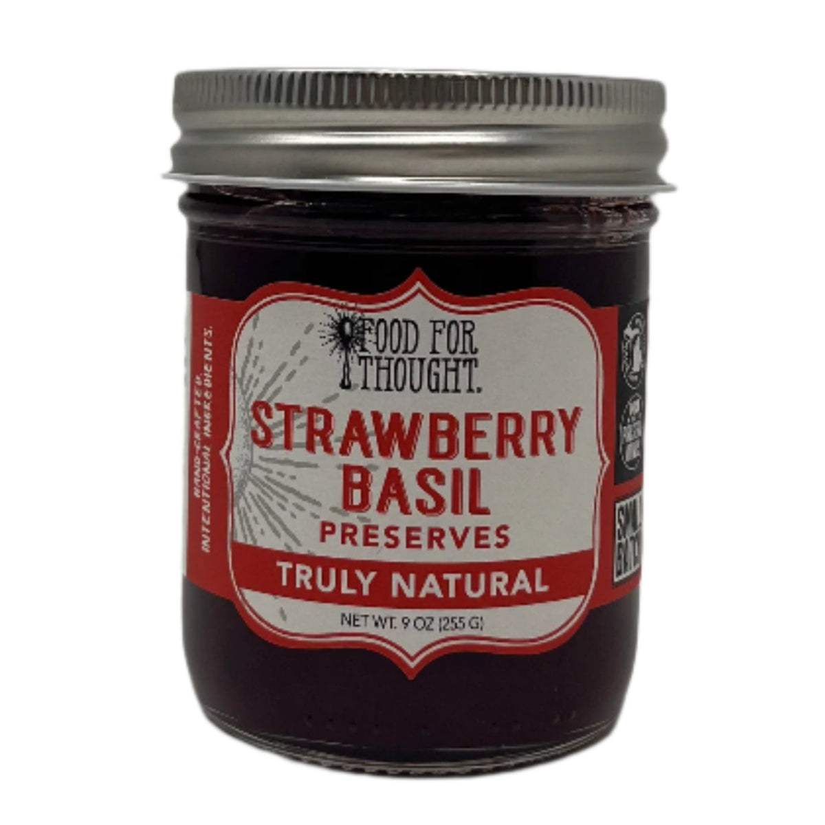 Strawberry Basil Preserves Truly Natural