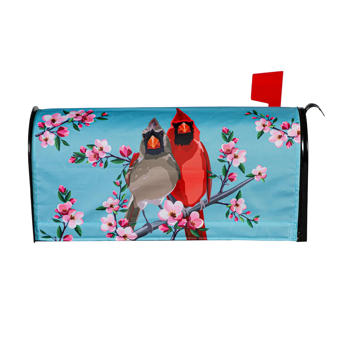 Cardinal Couple Mailbox Cover