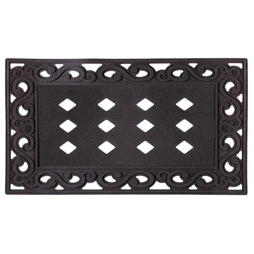 Sassafras Scroll Rubber Mat Tray