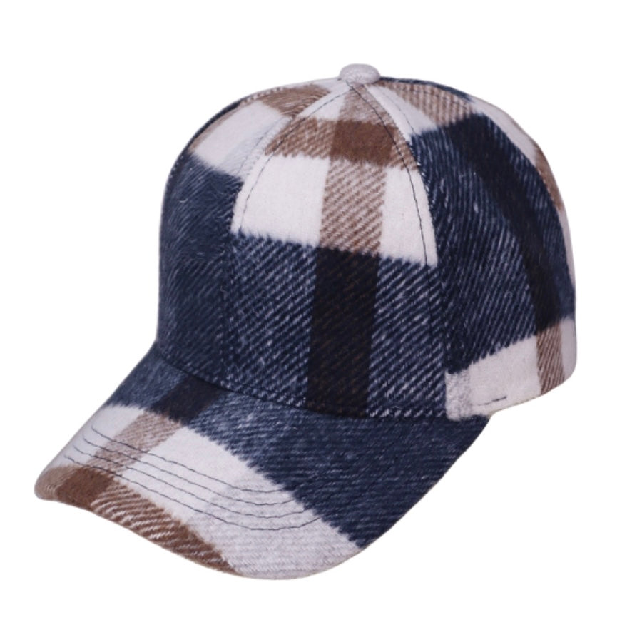 Shacket Plaid Baseball Cap