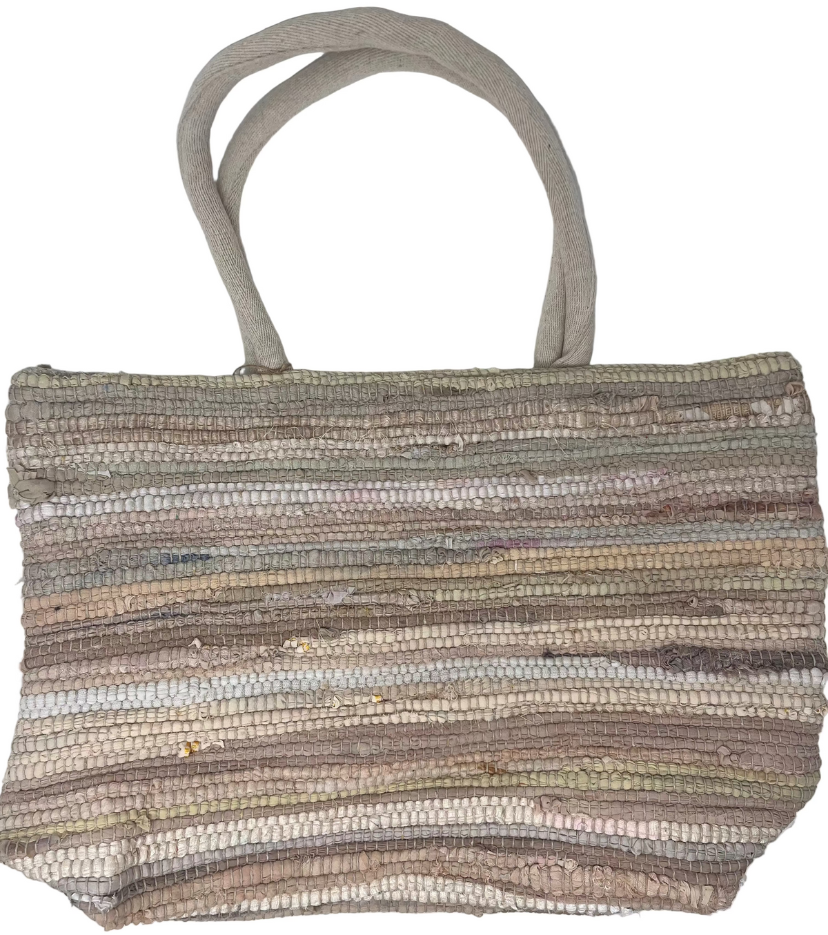 Chindi Rainbow Tote Bag