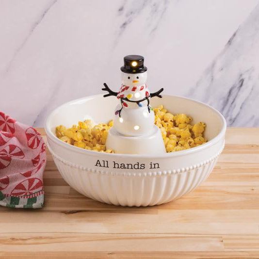 Snowman LED Sitter
