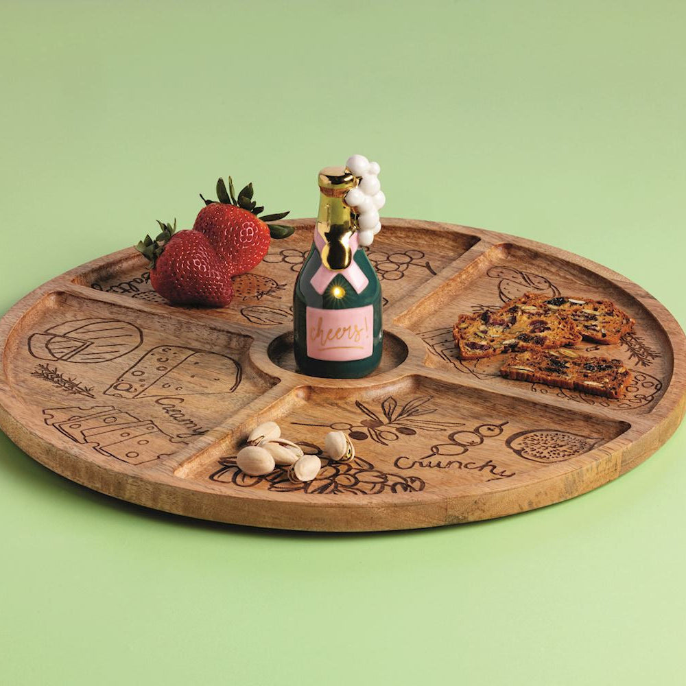 Champagne Light-Up Sitter — Mud Pie, view 2