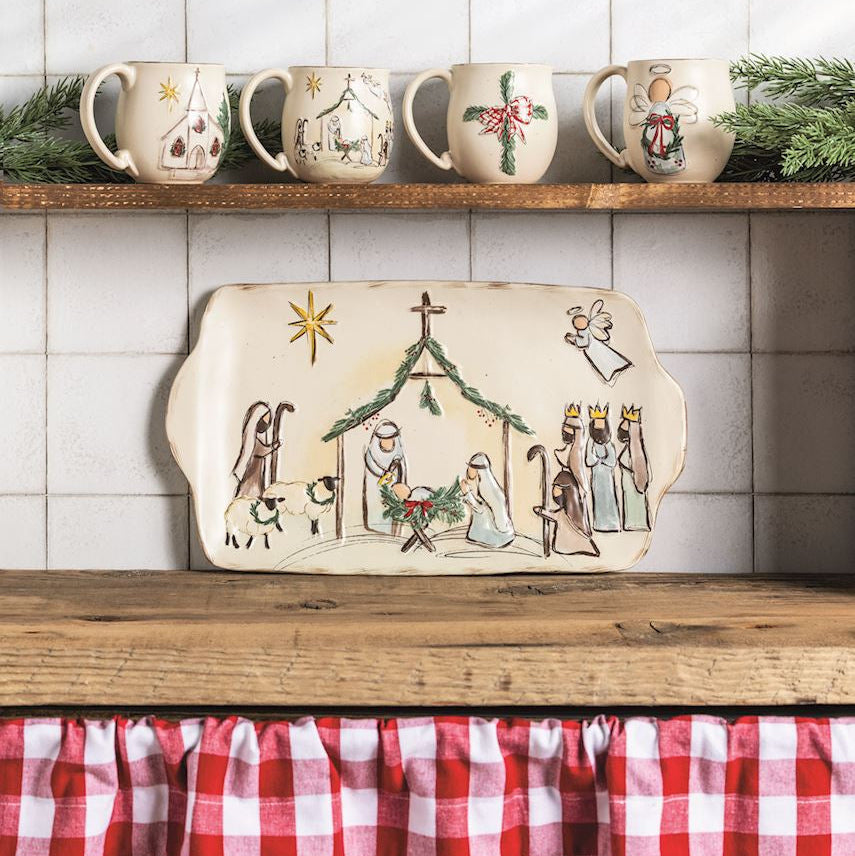 Nativity Platter