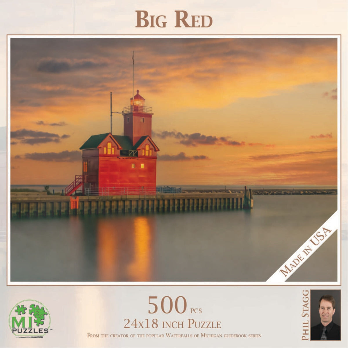 Big Red (Sunset) 500 pc Puzzle