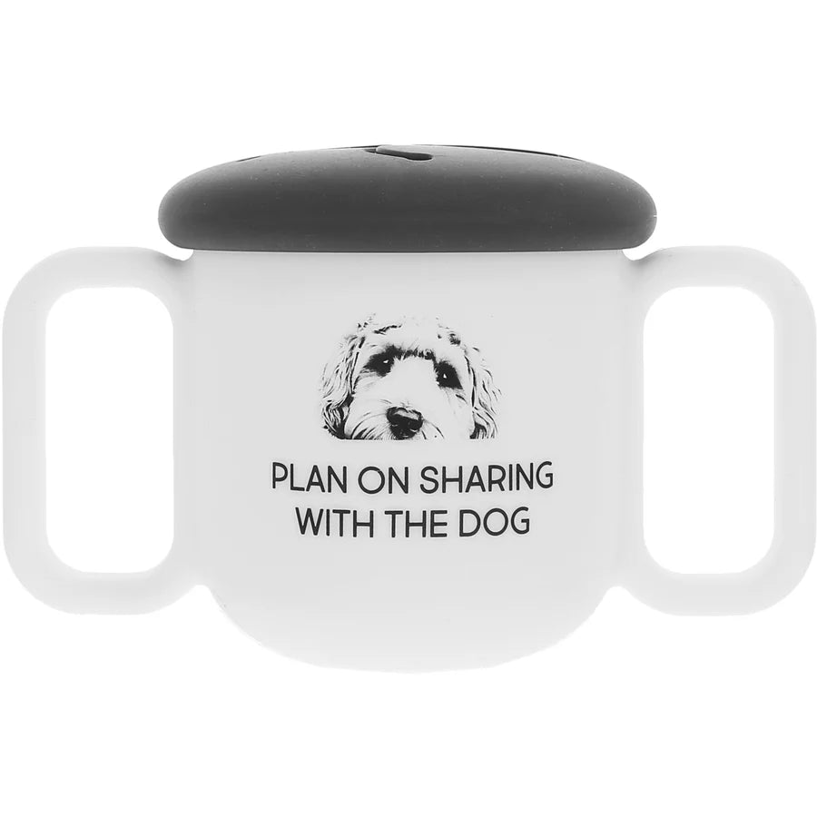 Silicone Snack Bowl w/ Lid