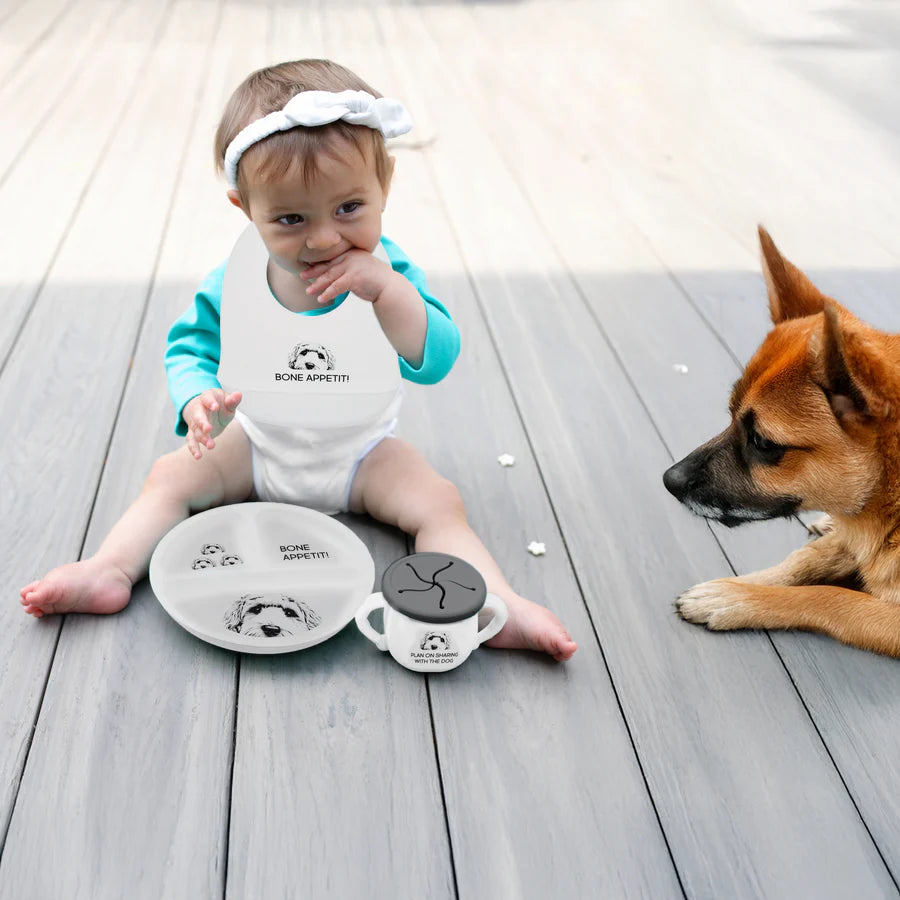 Silicone Snack Bowl w/ Lid