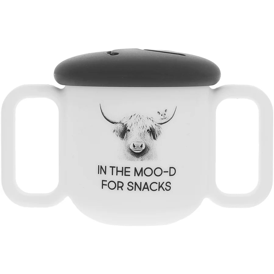 Silicone Snack Bowl w/ Lid