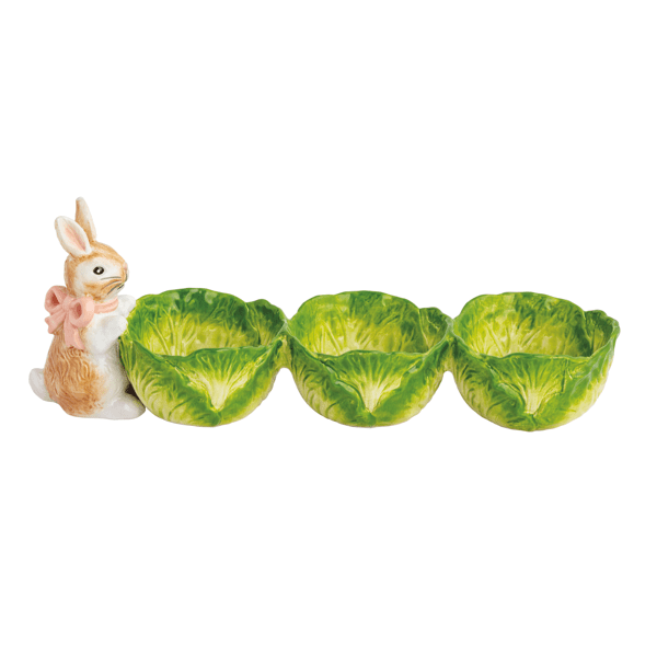 Bunny Cabbage Triple Tidbit Dish