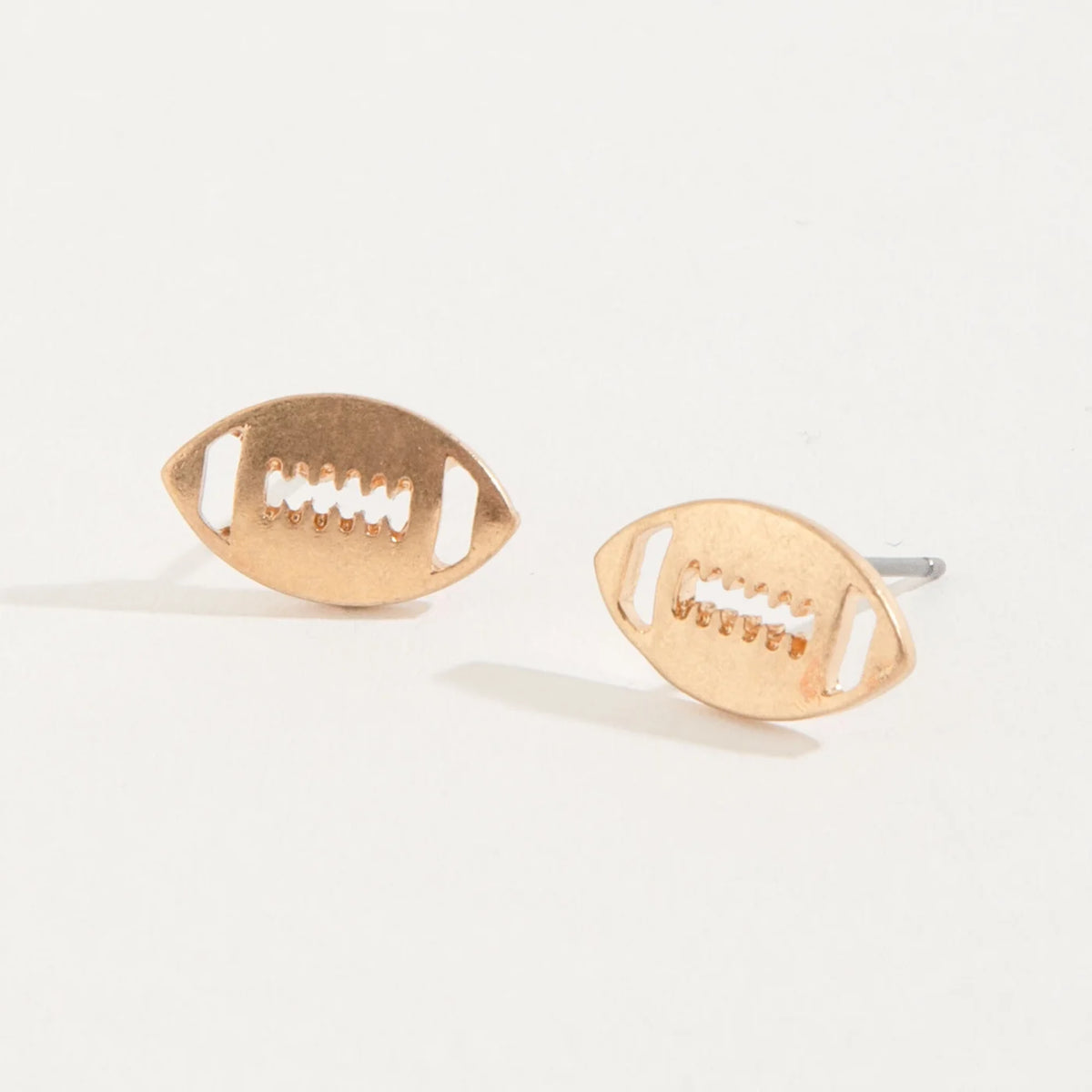 Football Stud Bud Earrings
