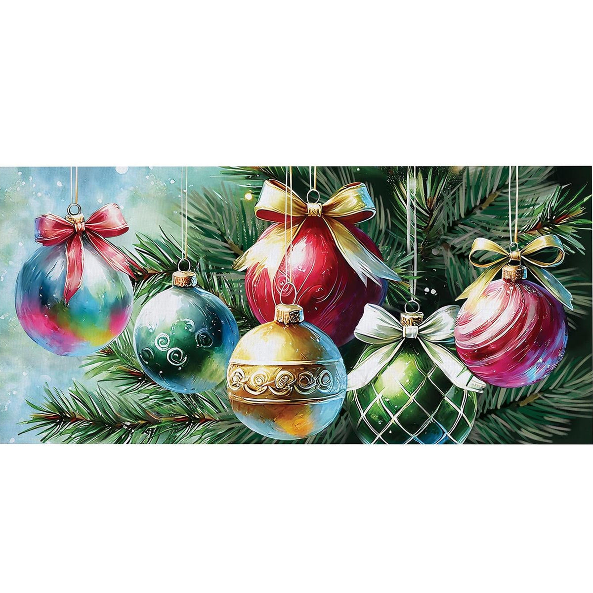 Christmas/Winter Sassafras Insert Mat — Evergreen Enterprises, view 18