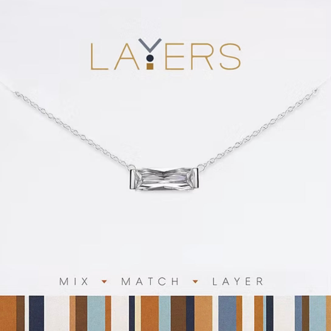 Silver Layers Necklace