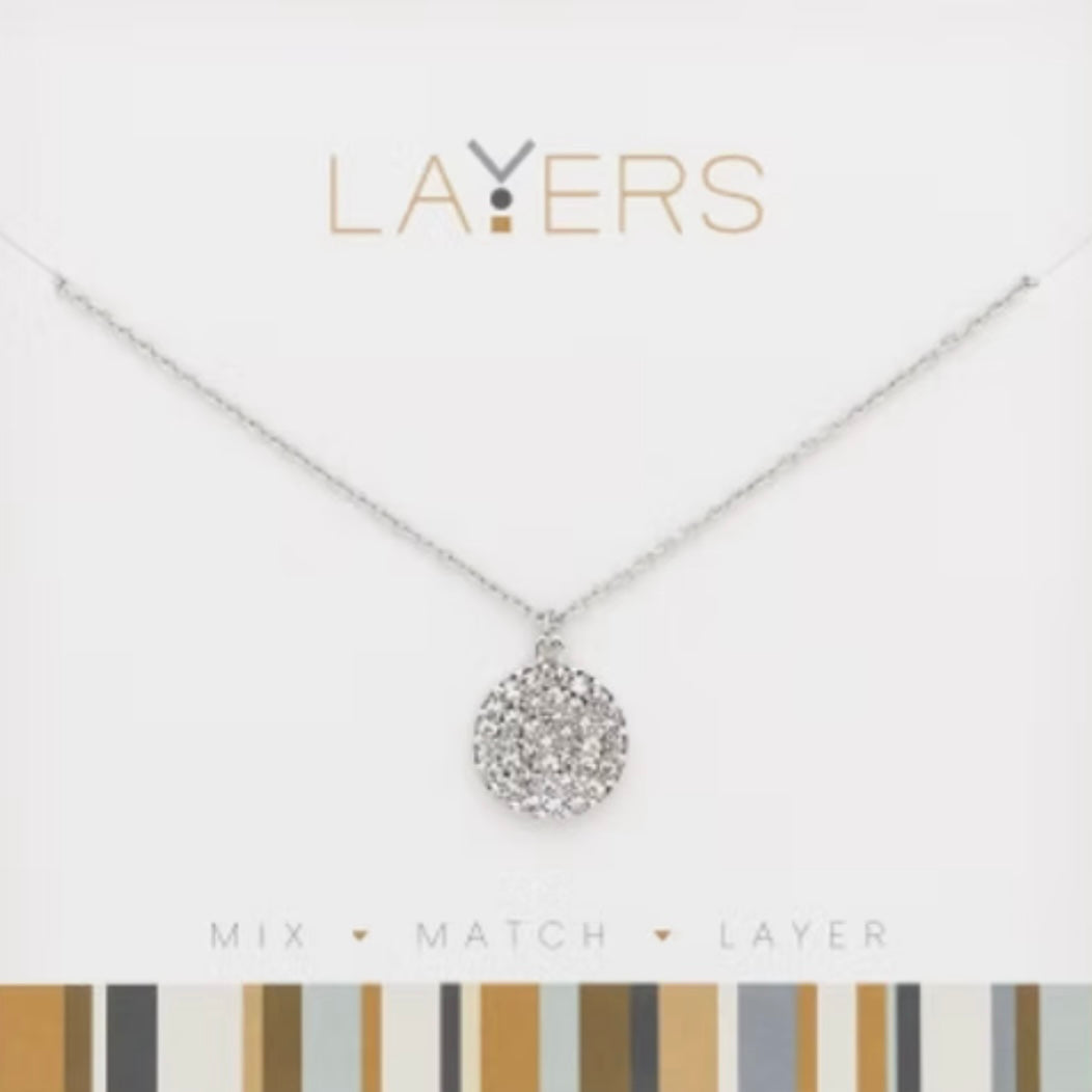 Silver Layers Necklace