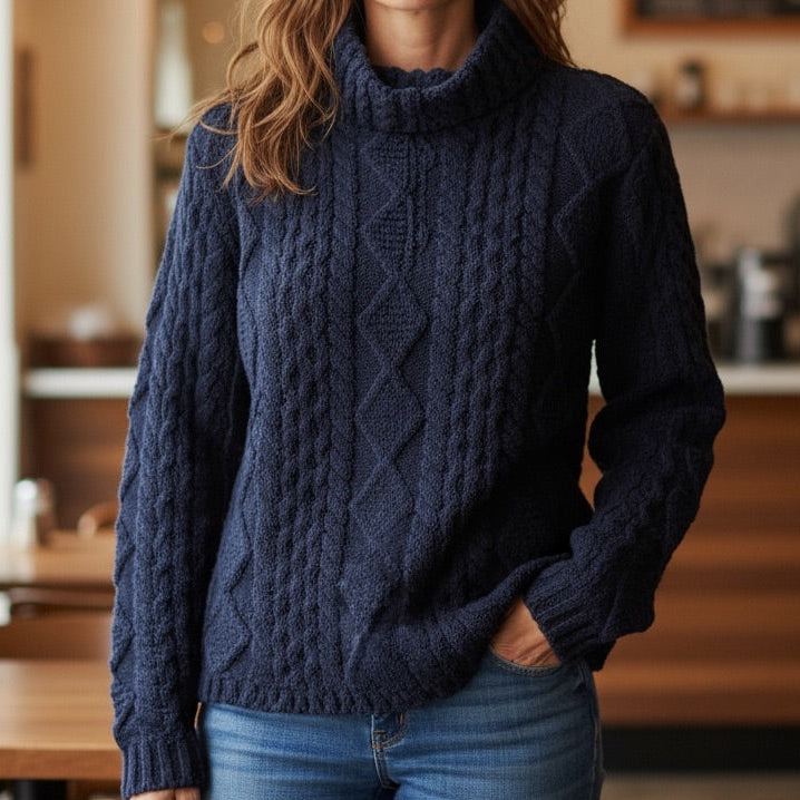 London Sherpa Pullover - Navy