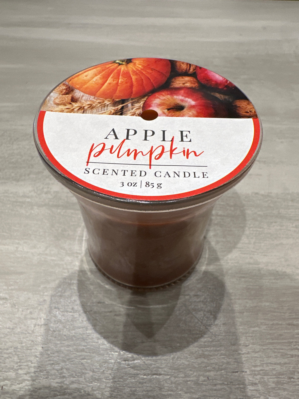Apple pumpkin candle 3oz